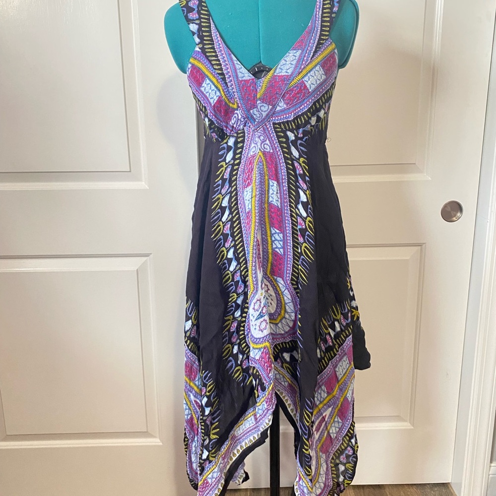 Metro 22 boho style handkerchief dress! Size S